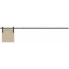 stumdomų spintelių durų komplektas 244 cm anglinis plienas