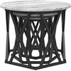 Nesting šoninis stalas 3 pcs Pilkas Sonoma