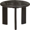 Sudediami kavos stalai 2 vnt. Juoda Ø 50 x 40 cm