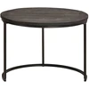 Sudediami kavos stalai 3 vnt. Juoda 54 x 54 x 40 cm