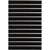 Sukabinamų durų šepetėlių sandarikliai 12 pcs Ruda 100 cm