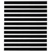 Sukabinamų durų šepetėlių sandarikliai 12 pcs Balta 100 cm