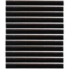 Sukabinamų durų šepetėlių sandarikliai 12 pcs Ruda 100 cm