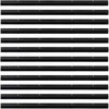 Sukabinamų durų šepetėlių sandarikliai 12 pcs Juoda 100 cm