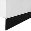 Sukabinamų durų šepetėlių sandarikliai 12 pcs Balta 100 cm