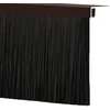 Sukabinamų durų šepetėlių sandarikliai 12 pcs Ruda 100 cm