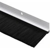 Sukabinamų durų šepetėlių sandarikliai 12 vnt. Balta 100 cm