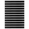 Sukabinamų durų šepetėlių sandarikliai 12 pcs Juoda 100 cm