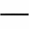 Sukabinamų durų šepetėlių sandarikliai 2 pcs Juoda 100 cm