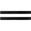 Sukabinamų durų šepetėlių sandarikliai 2 pcs Ruda 100 cm