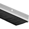 Sukabinamų durų šepetėlių sandarikliai 2 pcs Sidabro 100 cm