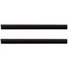 Sukabinamų durų šepetėlių sandarikliai 2 pcs Ruda 100 cm