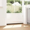 Sukabinamų durų šepetėlių sandarikliai 2 pcs Ruda 100 cm