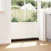 Sukabinamų durų šepetėlių sandarikliai 2 pcs Sidabro 100 cm