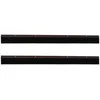 Sukabinamų durų šepetėlių sandarikliai 2 pcs Ruda 100 cm