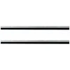 Sukabinamų durų šepetėlių sandarikliai 2 pcs Sidabro 100 cm