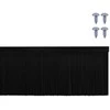 Sukabinamų durų šepetėlių sandarikliai 2 pcs Juoda 100 cm