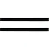 Sukabinamų durų šepetėlių sandarikliai 2 pcs Balta 100 cm