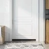 Sukabinamų durų šepetėlių sandarikliai 2 pcs Sidabro 100 cm