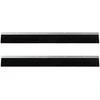 Sukabinamų durų šepetėlių sandarikliai 2 pcs Sidabro 100 cm
