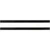 Sukabinamų durų šepetėlių sandarikliai 2 pcs Ruda 100 cm