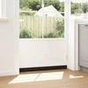 Sukabinamų durų šepetėlių sandarikliai 6 pcs Balta 100 cm