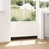 Sukabinamų durų šepetėlių sandarikliai 6 pcs Balta 100 cm