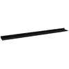 Sukabinamų durų šepetėlių sandarikliai 6 pcs Ruda 100 cm