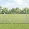 Suvirintas vielos tvora žemės tvirtinimas 25 x 1,5 m Sidabrinė