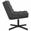 Sukamasis krėslas Juoda 63 x 75 x 76 cm Antikinis PU