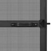 Sukamasis vabzdžių tinklas Antracito ir juoda 100 x 215 cm