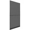 Sukamasis vabzdžių tinklas Antracito ir juoda 100 x 215 cm