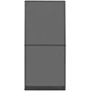 Sukamasis vabzdžių tinklas Antracito ir juoda 100 x 215 cm