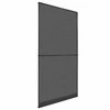 Sukamasis vabzdžių tinklas Antracito ir juoda 120 x 240 cm