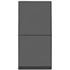 Sukamasis vabzdžių tinklas Antracito ir juoda 120 x 240 cm