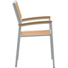 Susilankstantis krėslas 8 pcs Ruda 56 x 57 x 87 cm