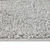 Neslystantis plaukuotas kilimas Pilka 160 x 160 cm PP