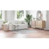 Neslystantis plaukuotas kilimas Pilka 160 x 160 cm PP