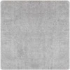 Neslystantis plaukuotas kilimas Pilka 160 x 160 cm PP
