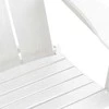 Sulankstoma Adirondack kėdė Balta 80,5 x 74,5 x 92 cm HDPE