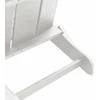 Sulankstoma Adirondack kėdė Balta 80,5 x 74,5 x 92 cm HDPE