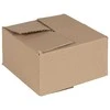 Sulankstoma dėžė 50 pcs Natūrali 15 x 15 x 8 cm Kartonas