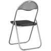 Sulankstoma kėdė 2 pcs Juoda ir pilka 48 x 43,5 x 81 cm
