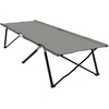 Sulankstoma Kempingo Lova Pilka 206 x 76 x 74 cm