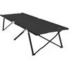 Sulankstoma Kempingo Lova Juoda 206 x 76 x 74 cm