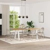 Sulankstoma kėdė 8 pcs Smėlio 48 x 43,5 x 81 cm Dirbtinė oda