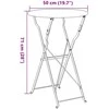 Bistro stalas Antracitas Ø 50 x 71 cm Miltelinis plienas