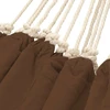Sulankstomas hamakas, 2 žmonėms, rudas, 360x150cm