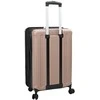 Lagaminas rožinis auksas 43 x 27 x 66 cm ABS plastikas