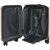 Lagaminas rožinis auksas 43 x 27 x 66 cm ABS plastikas